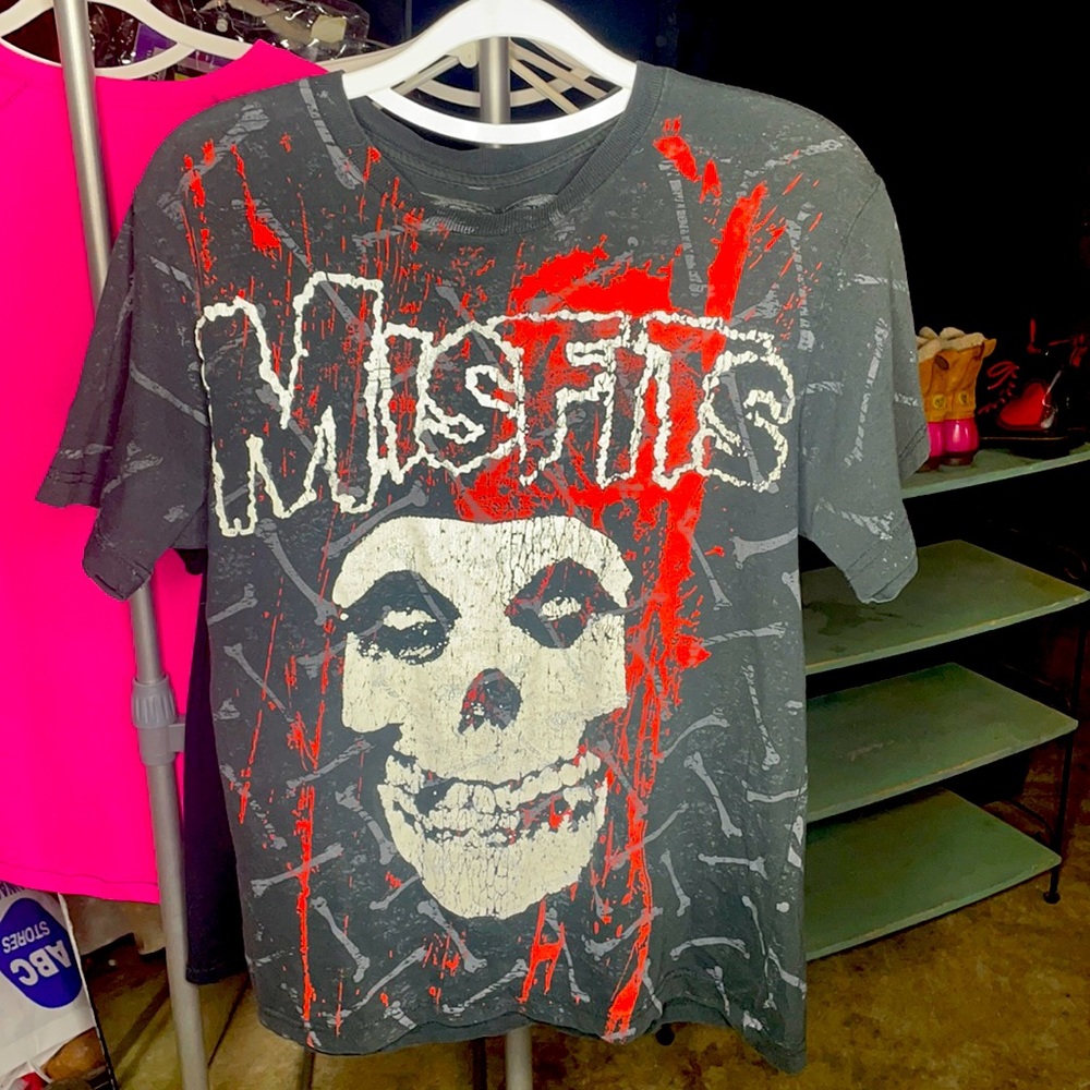 Misfits all over print tee